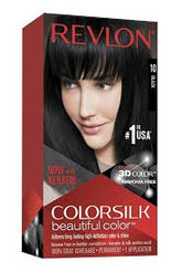REVLON 10 BLACK COLORSILK WITH KERATIN 3D COLOR